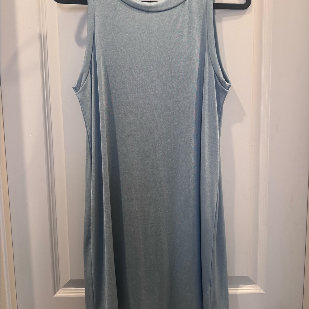 Light Blue Sleeveless Dress